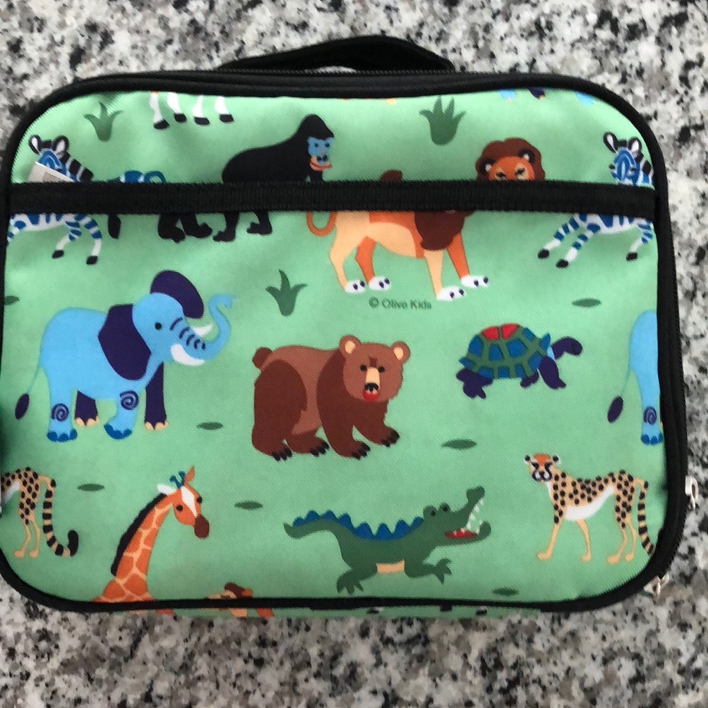 Wildkin animal print lunch box